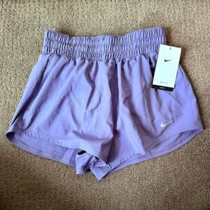 Nike purple running shorts size